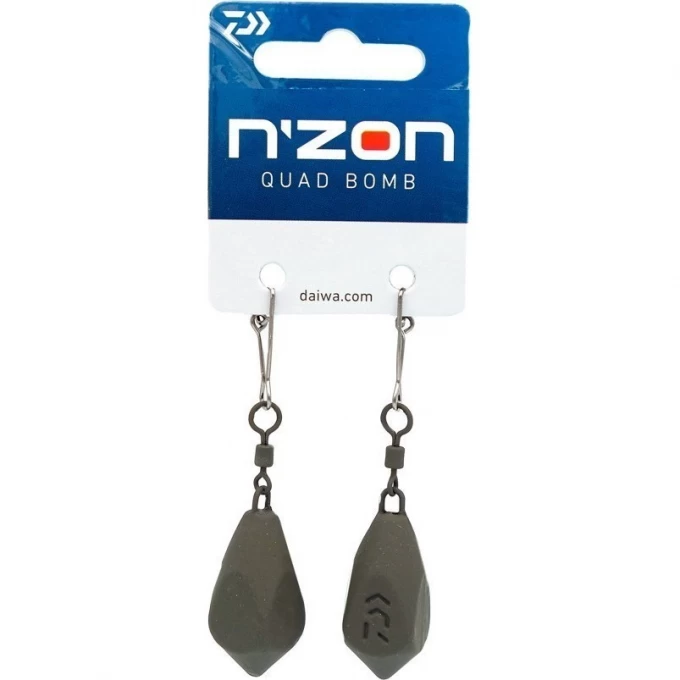 Груз DAIWA N´ZON Quad Bomb 20г 2шт 13365-020 Груз DAIWA N´ZON Quad Bomb 20г 2шт 13365-020